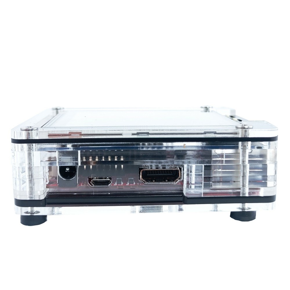 Zebra Case for Odroid C4 & 3.2″ official screen