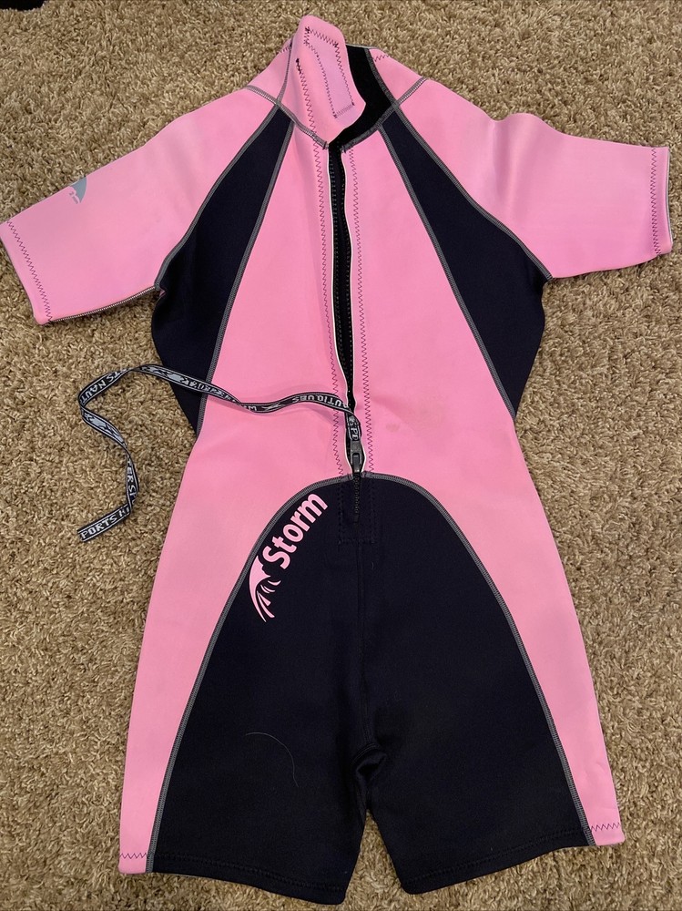 Storm Wetsuit Pink Junior Large 12