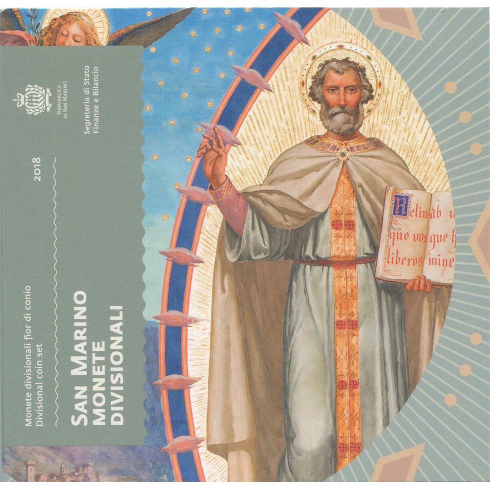 Euro Series San Marino 2018 FDC Divisionale "New Mint"