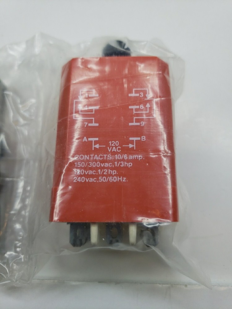 NCC 1.2-120 Second Solid State Timer K1K-120-661 New