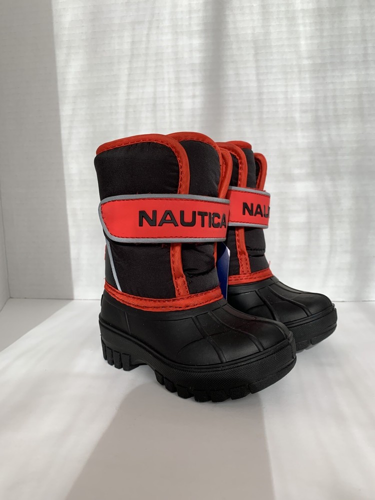 Nautica Boys Snow Boots Size 5