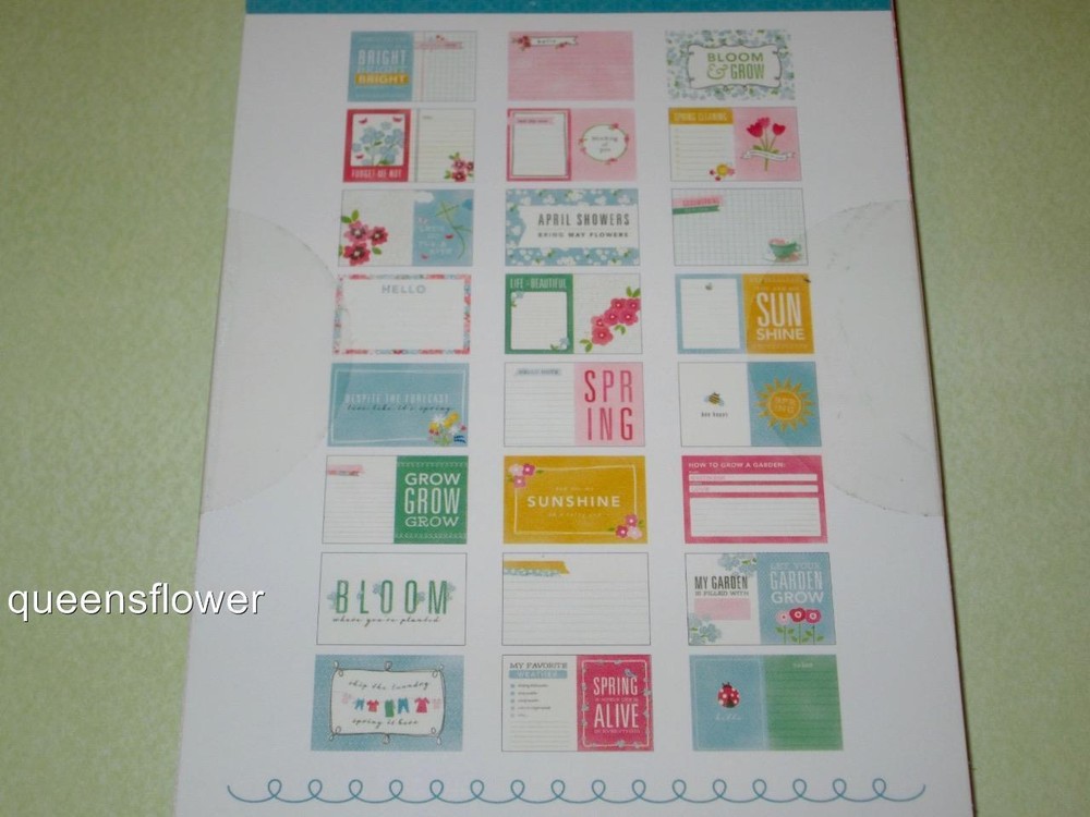 PEBBLES SPRING JOURNALING CARDS