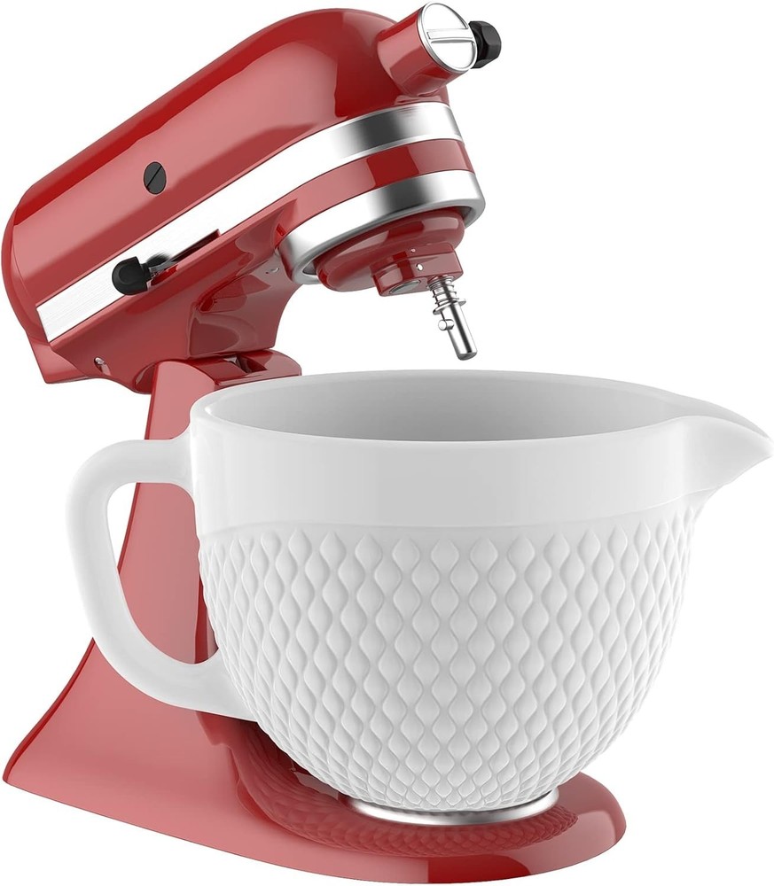 Ceramic Mixing Bowl – 5 Quart – Compatible with 4.5 & 5 Qt Tilt-Head