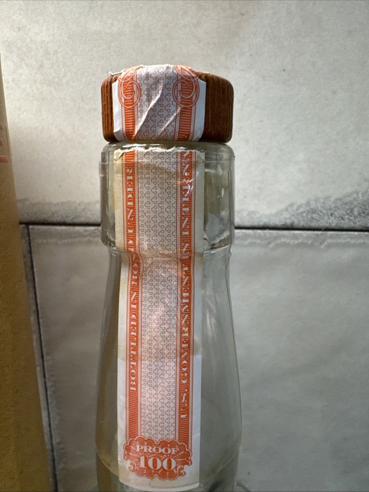 Colonel E.H. Taylor Jr Small Batch Bottle-in-Bond Bourbon –Tube & Empty Bottle