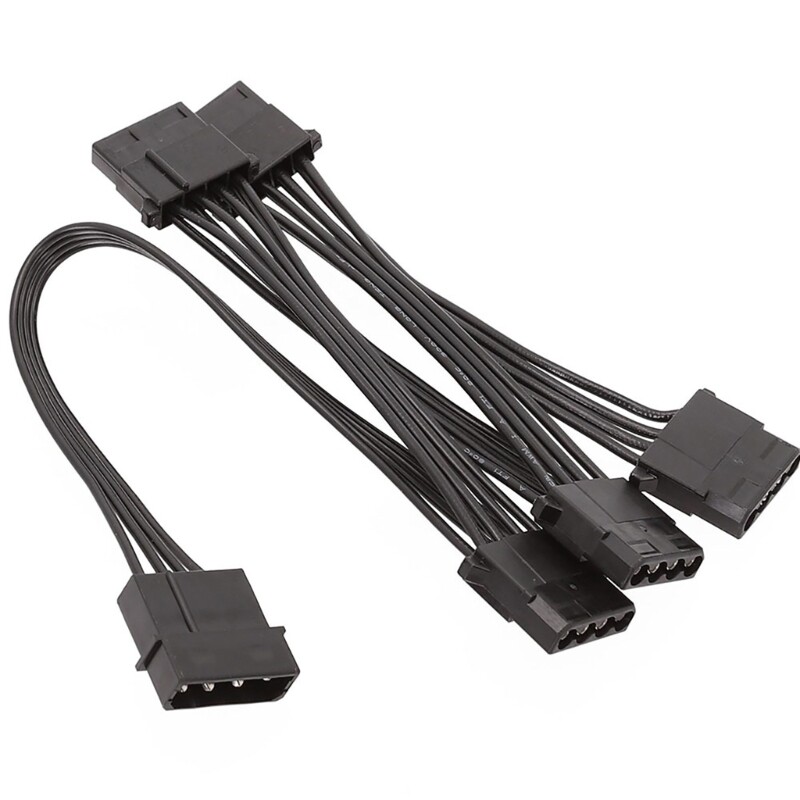 Big 4Pin IDE to Power Adapter Cable Hard Disk Data Cable Power