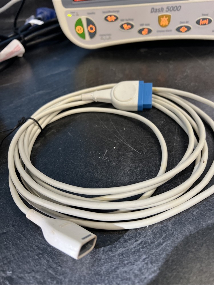 GE Dash 5000. Cables As Pictured 30 day returns