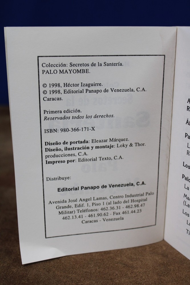 3 LIBROS DE SANTERIA #195