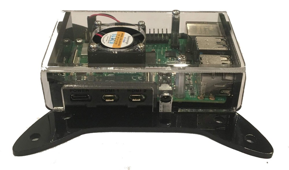 VESA Mount Case for Raspberry Pi 4 with Fan