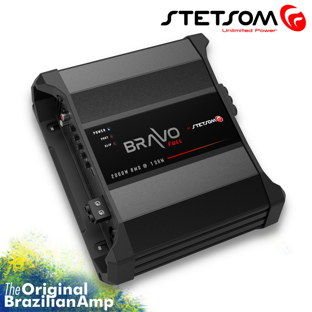 Stetsom BRAVO FULL 2K Digital Full-Range Amplifier Mono Class D 2000 Watts RMS
