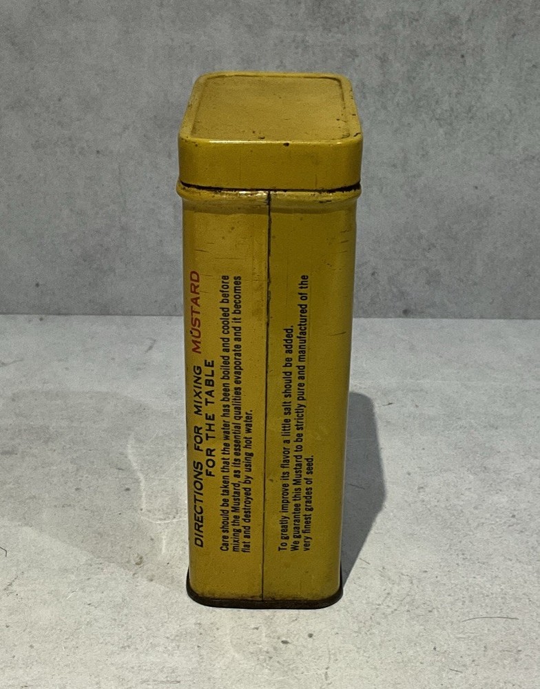 Vintage Fischer’s Mustard Tin