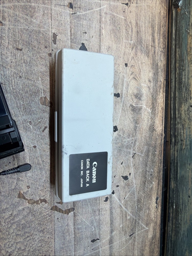 Canon Data Back A With Case Untested