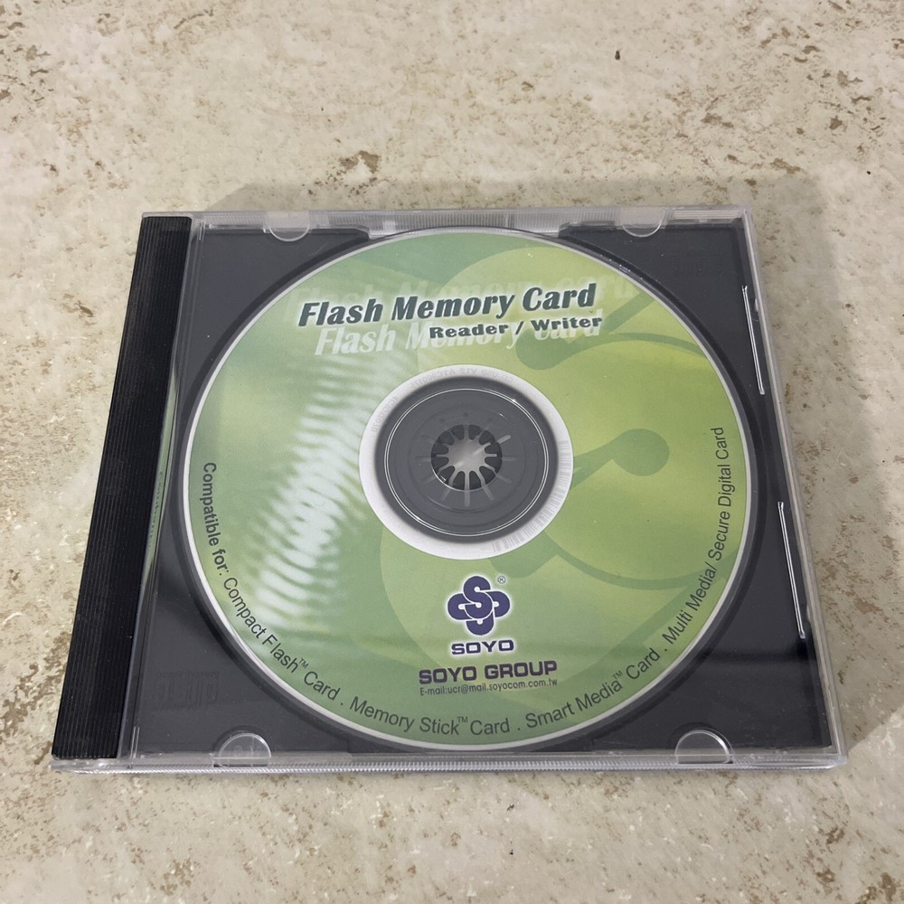 Flash Memory Card Reader/Writer Soyo Group CD