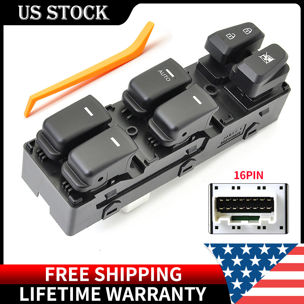 For 2011-2015 Hyundai Sonata Front Left Driver Side Master Power Window Switch