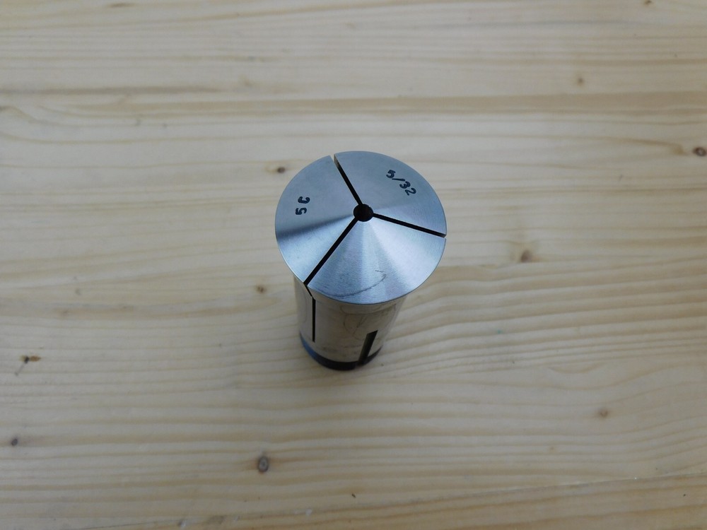 5C 5/32 Round Collet For Machining with Internal Threads
