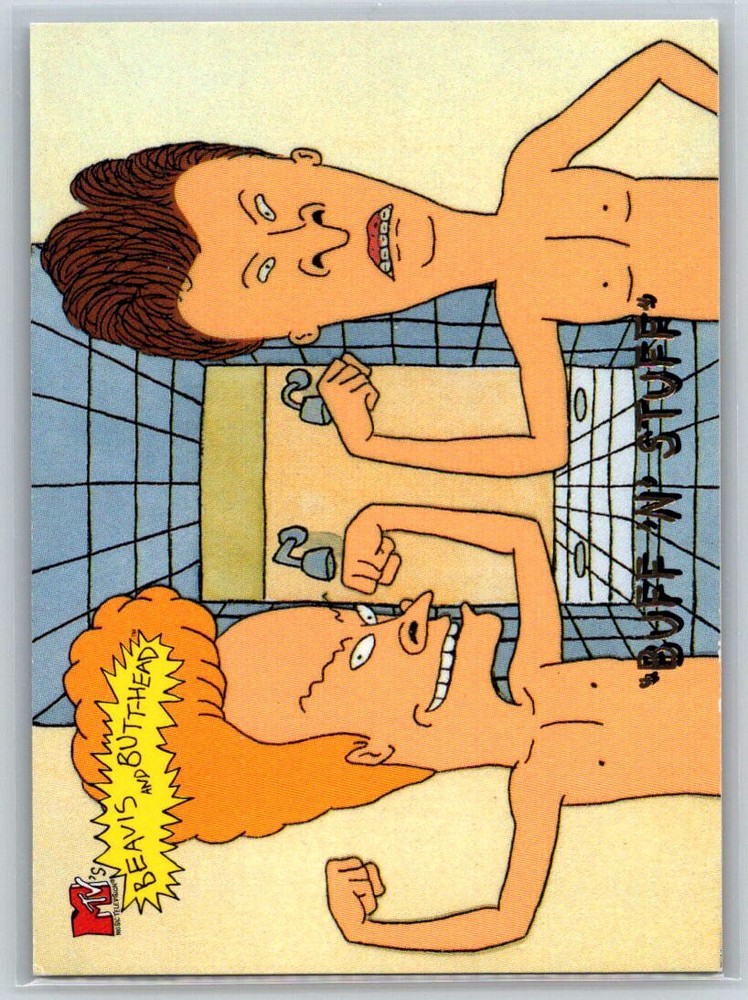 1994 Ultra Beavis and Butt-Head #1169 "Buff 'n' Stuff