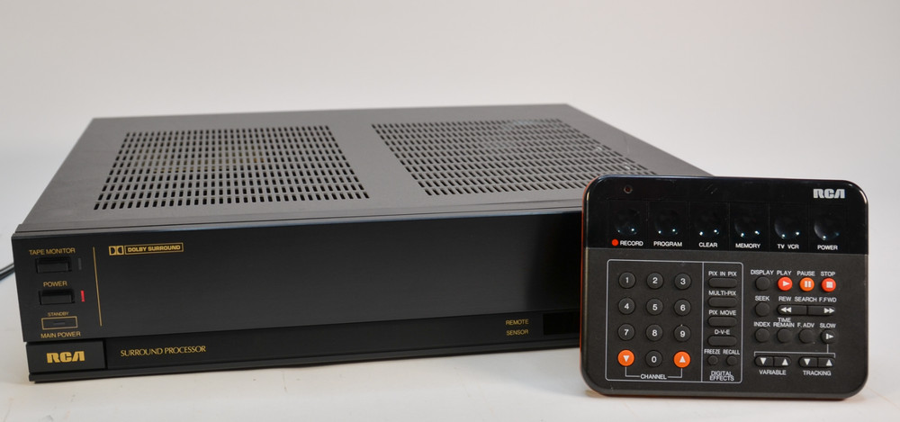 Vintage RCA MSP 400 Surround Processor 160W with Remote - Tested!