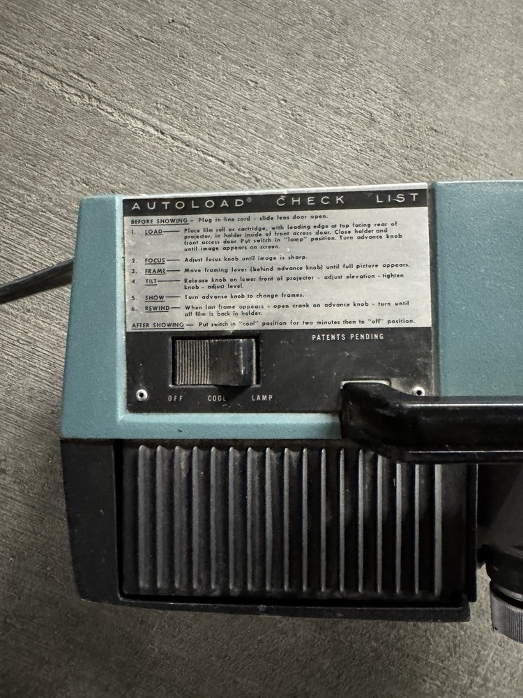 Bell & Howell 745 Autoload Film Strip Projector