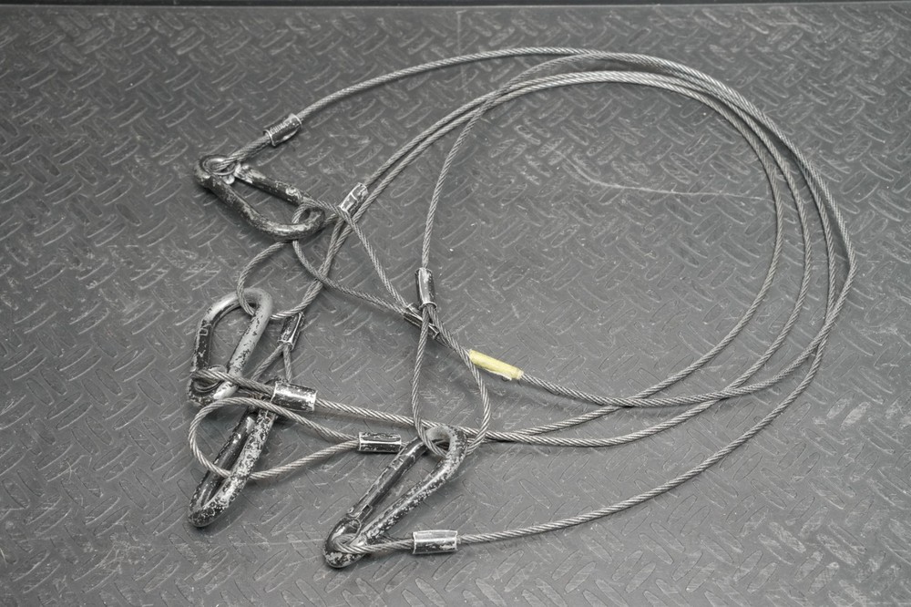 Four Safety cables,  30"