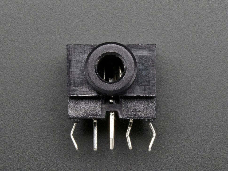 Adafruit Breadboard-Friendly 3.5mm Headphone Jack