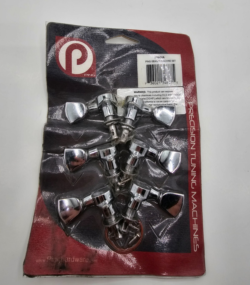 ( QTY 6 ) Ping P2655A Geared Machine Precision Tuning Machine