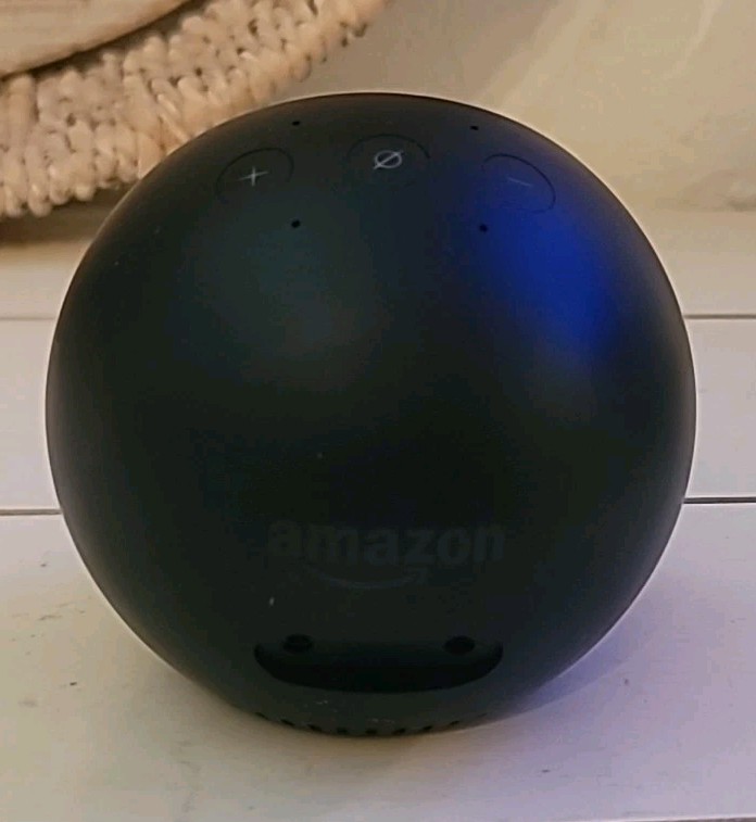 Amazon Echo Spot Smart Assistant VN94DQ Wi-Fi Bluetooth 2.5" Touchscreen