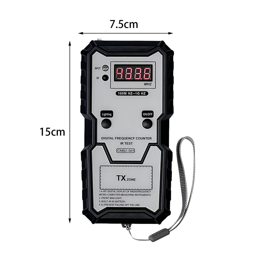 Wireless Remote Control Frequency Tester for Car Keys Infrared Testing Device