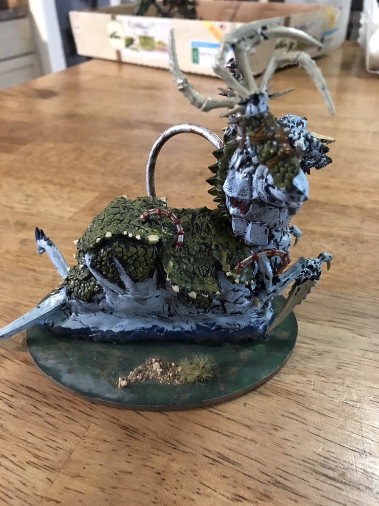 Games Workshop AOS Skaven Hell pit abomination custom built well painted