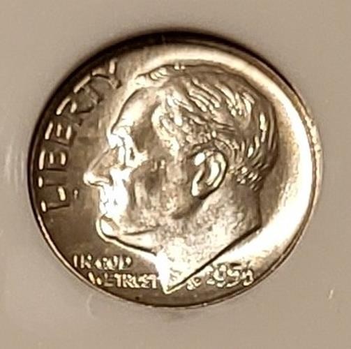 1956 D Roosevelt Dime MS66 NGC
