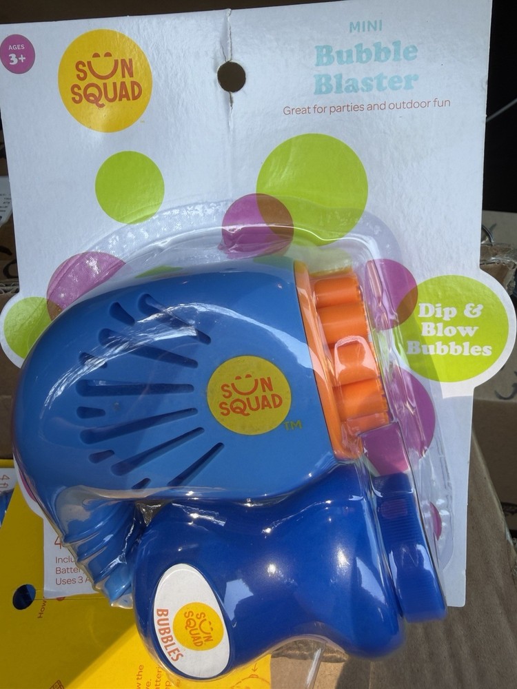 Sun Squad Mini Bubble Blaster