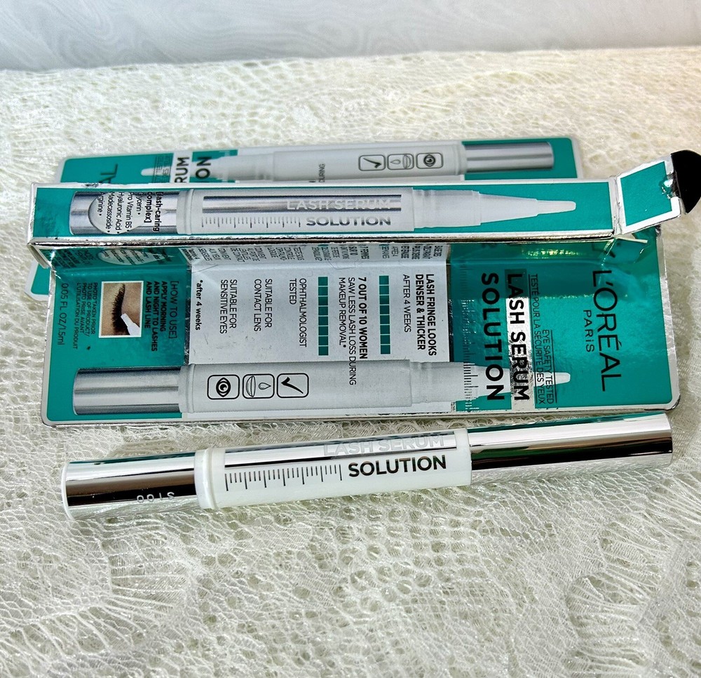 Bundle of L'oreal Lash Growth Serum Solution NIB
