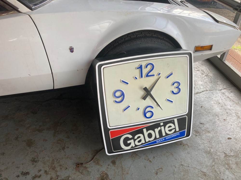 GABRIEL Shock Absorber Advertising Clock