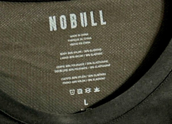 Nobull Mens Black Performance Compression T-Shirt Size L