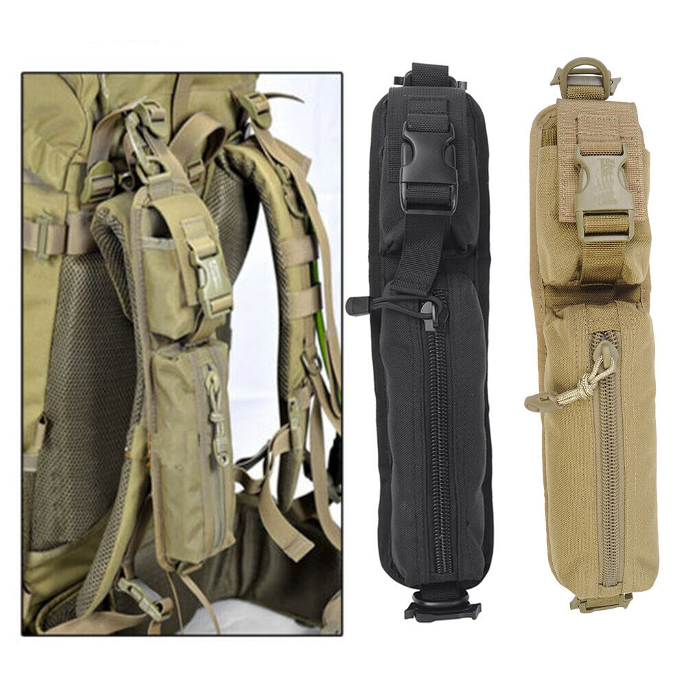 Tactical Military Molle Accessories Backpack Shoulder Strap Bag Tools Pouch Pack