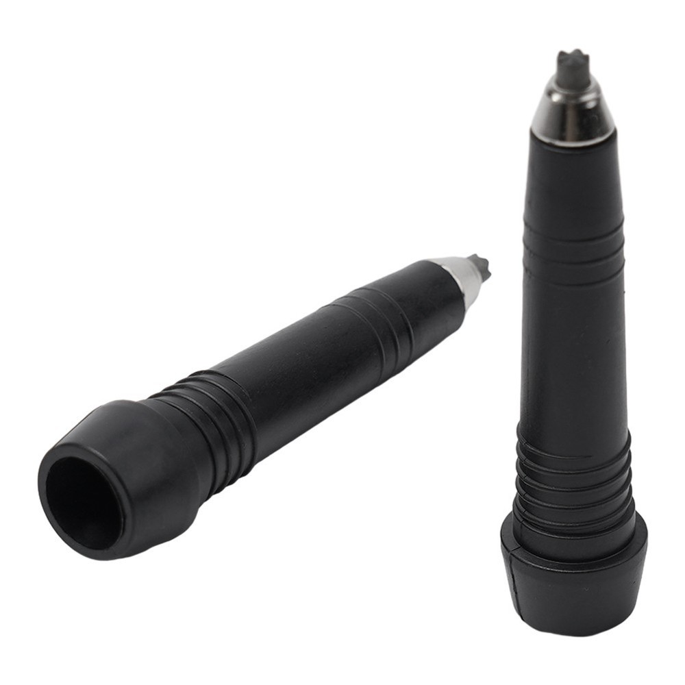 Trekking Pole Tips Weight 2pcs Compact Foldable Hard Plastic Pole Tips