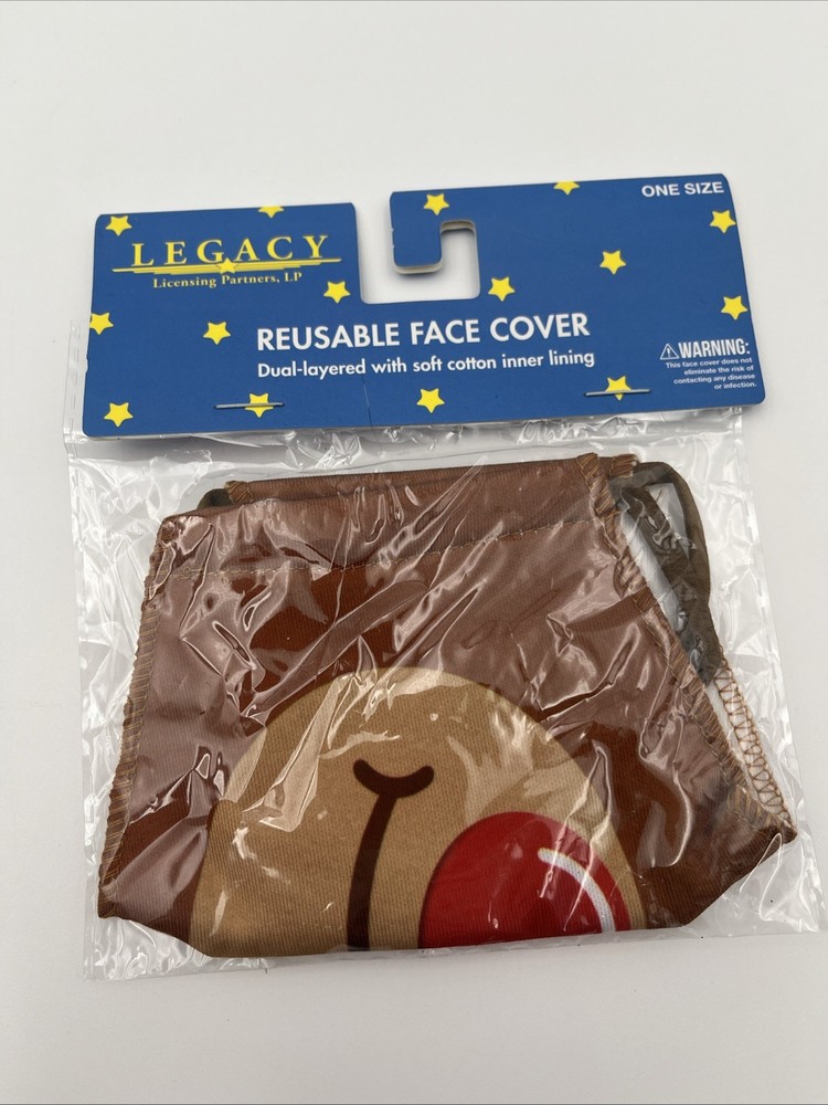 Christmas Reindeer Reusable Face Cover