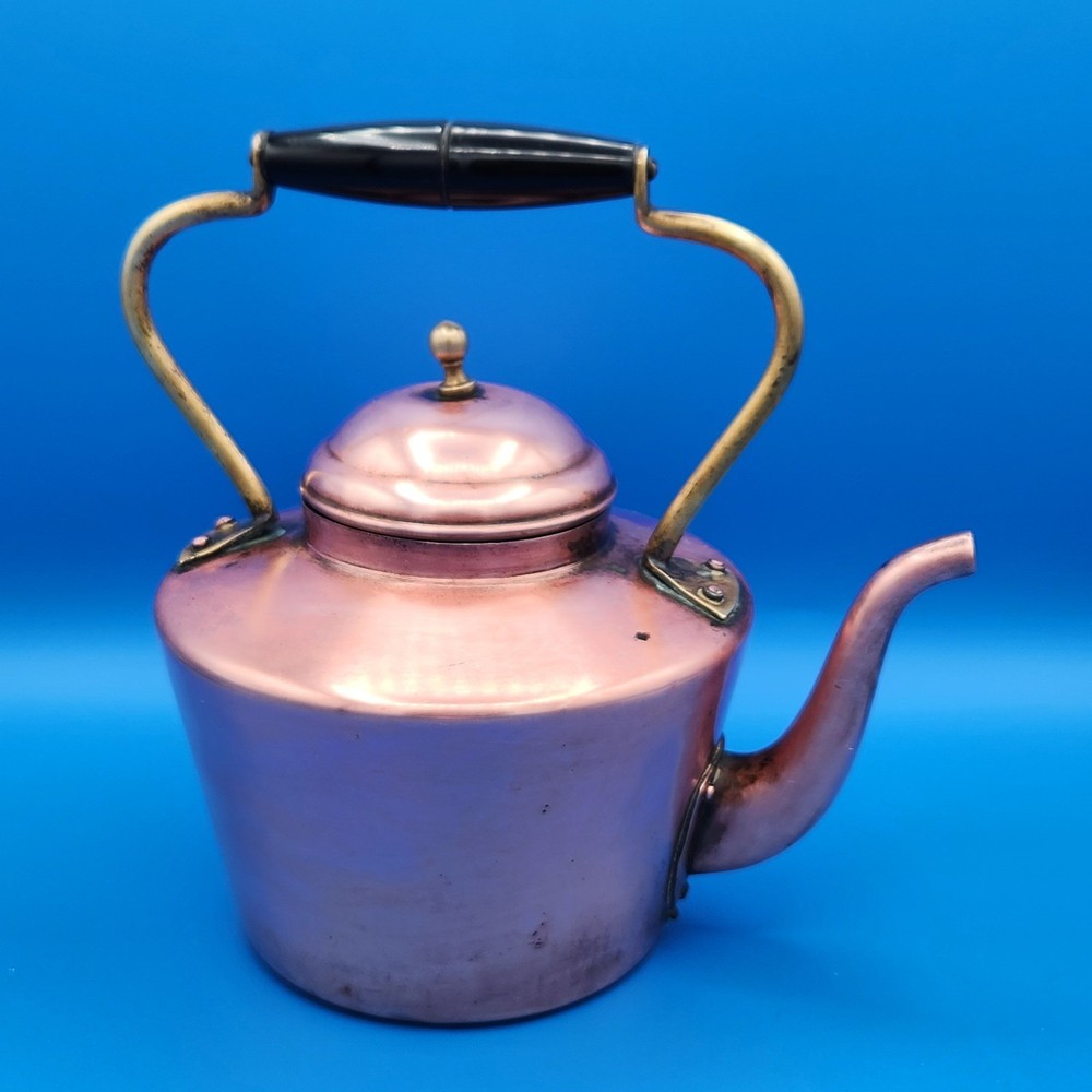 Vintage Duro B&M (Benjamin & Medwin) Copper Tea Kettle