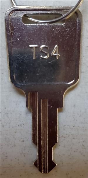 Sentry Safe & Fire Box keys / Select your key code / Series TS0 - TS9