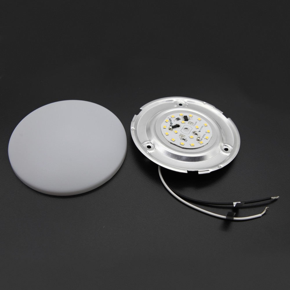 Facon 3.5" LED RV Puck Light - 2Pack 12V Dome Light(No Switch) for Campers Boat