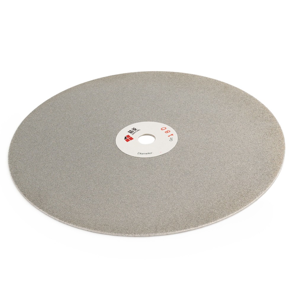 8" inch Diamond coated Flat Lap Disk Grit 180 Grinding Disc Lapidary Tools
