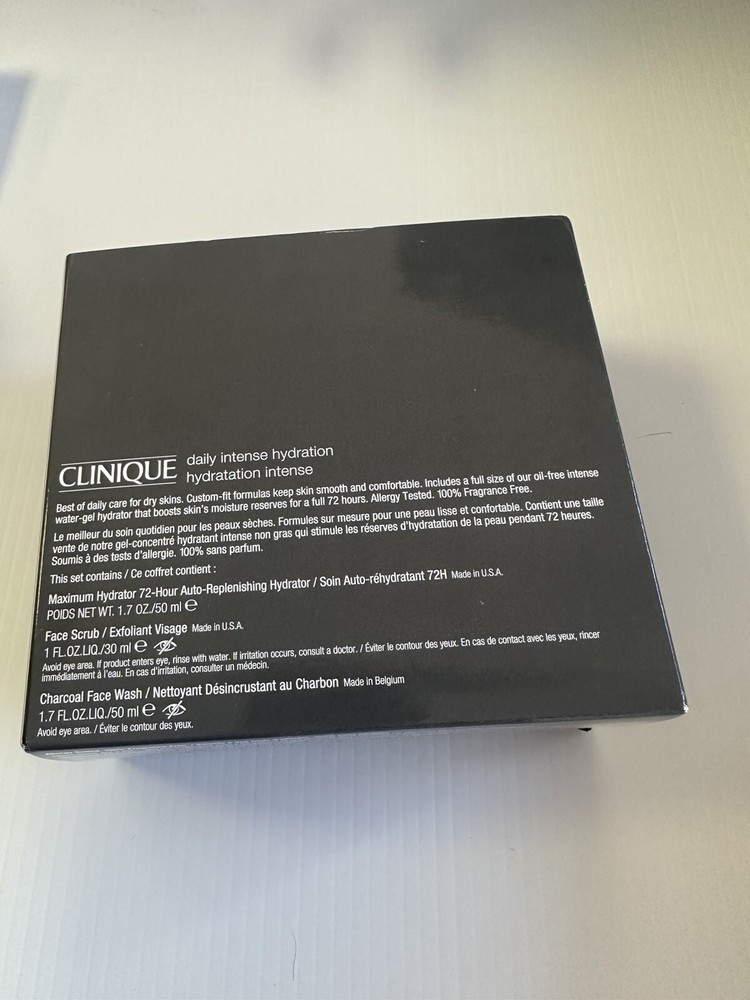Clinique, Set, Daily Intense Hydration For Men, 3pc