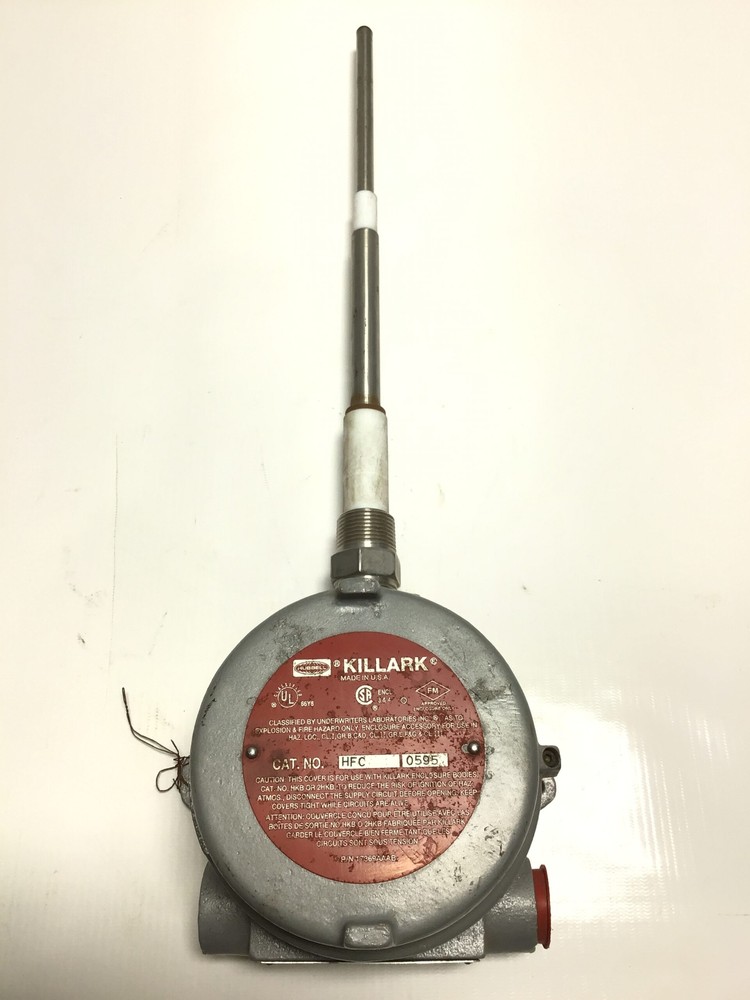  Killark HFC 0595 O2 Gas Sensor Detector Diffusion Transmitter
