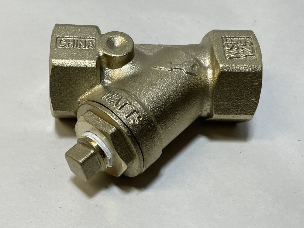 WATTS Threaded Y-Strainer Valve 1-1/4" NSF-61-G