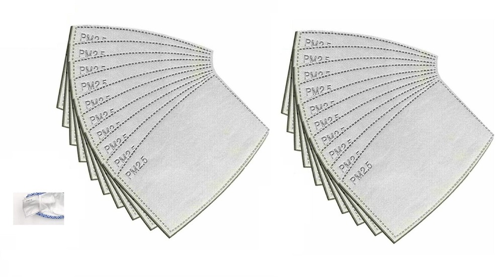 PM2.5 Mask Filter 20 pieces