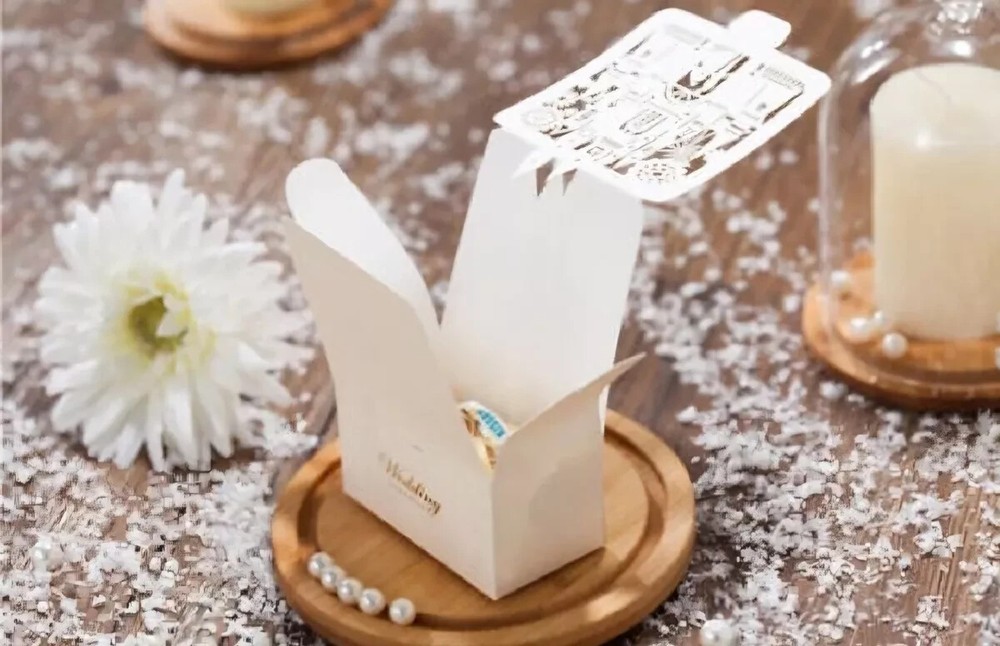 Enchanted Wedding Castle Gift Boxes / Rapunzel / 50ct package
