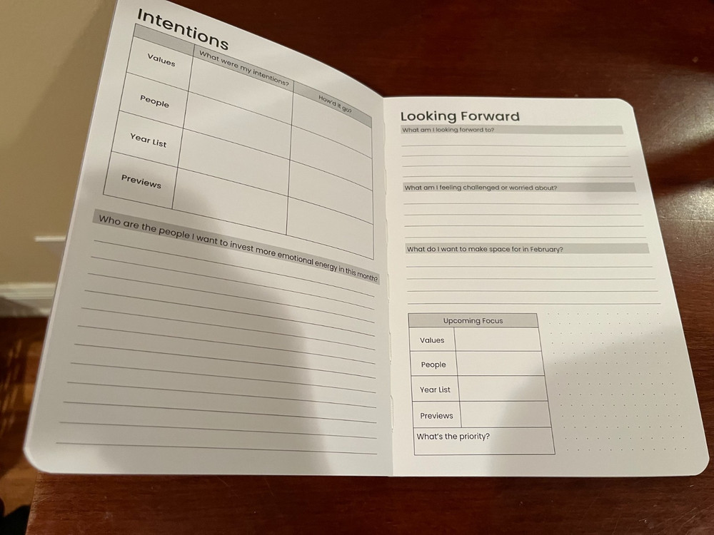 Sprouted Planners Daily Note book