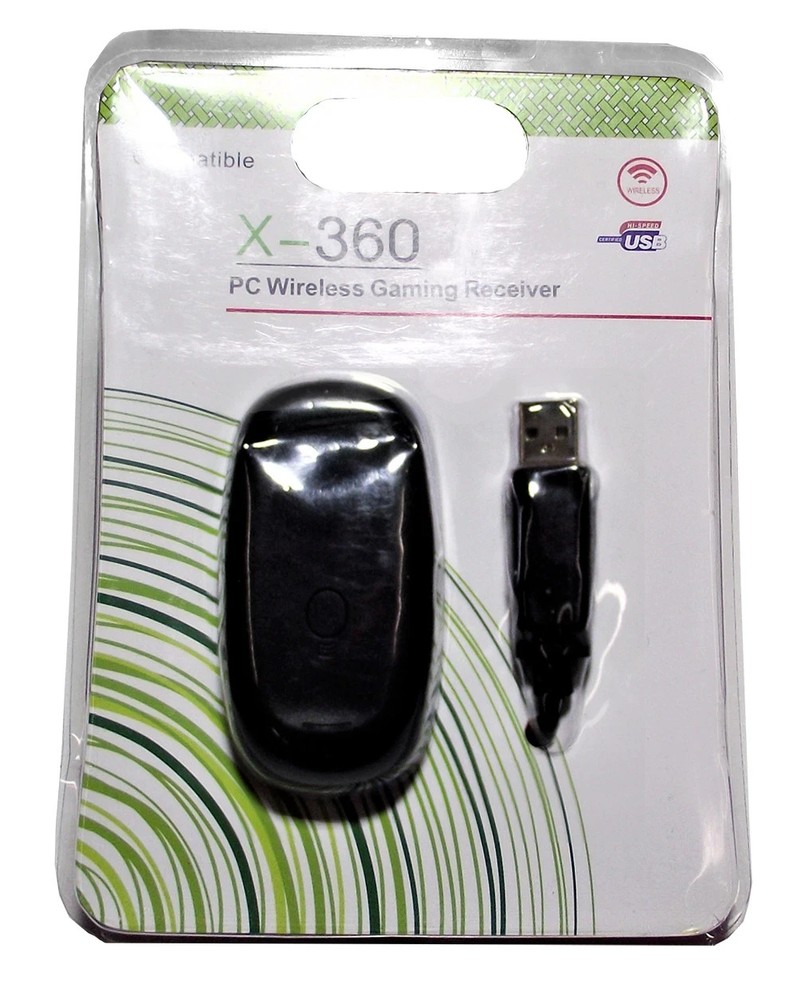 PC Wireless Gaming Receiver USB Adapter For Microsoft Xbox 360 Controller