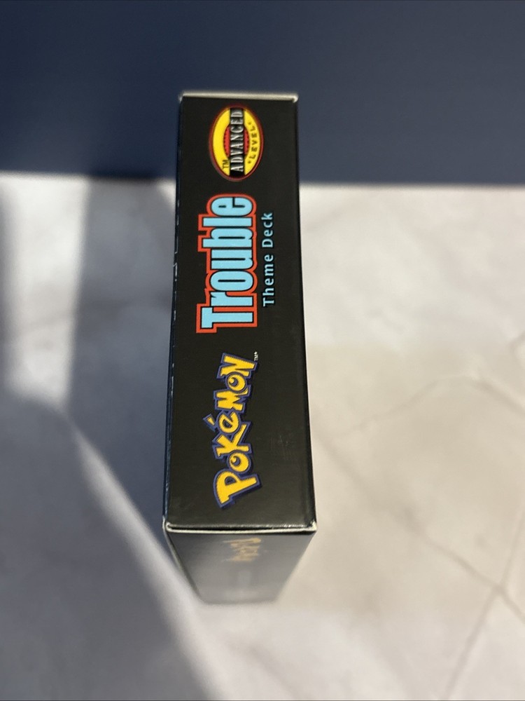 2000 Pokémon Team Rocket Trouble Theme Deck (Open Box)