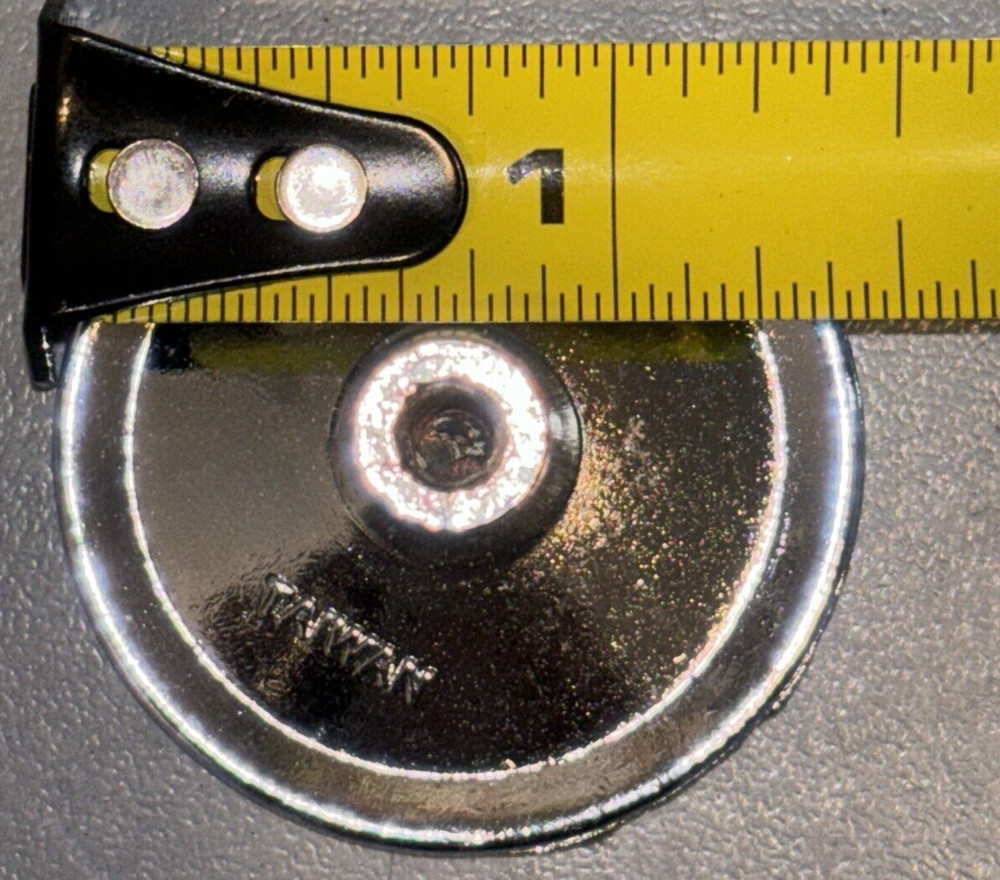 Polished Chrome Cabinet Door Handle Pull.