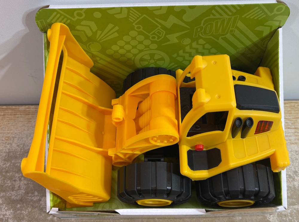 Play Right Front Loader Construction Toy with Lights and Sounds NEW
