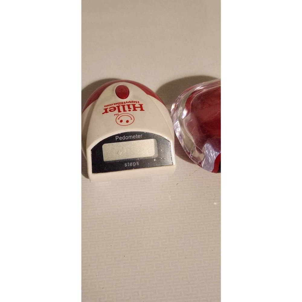 Pedometer set of 2 working step counter trackers exercise workout